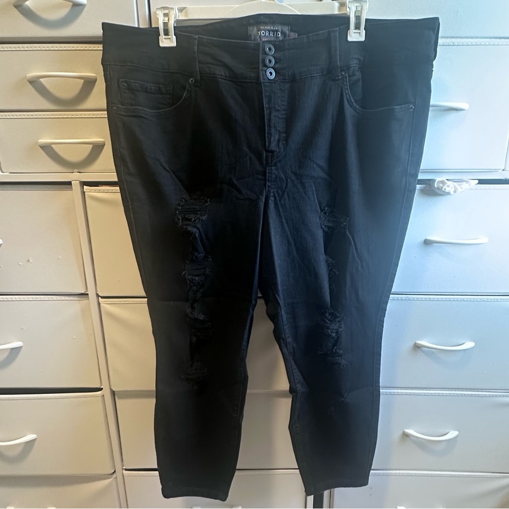 Torrid Premium Black Jeans